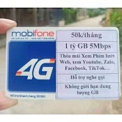 [Ed60] Sim 4G Mobifone Max Không Giới Hạn Dung Lượng Data Sim 4G