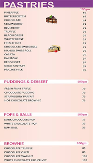 Winni Cakes & More menu 6