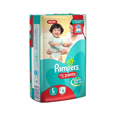 PAMPERS BABY DRY PANTS XXL 28'S