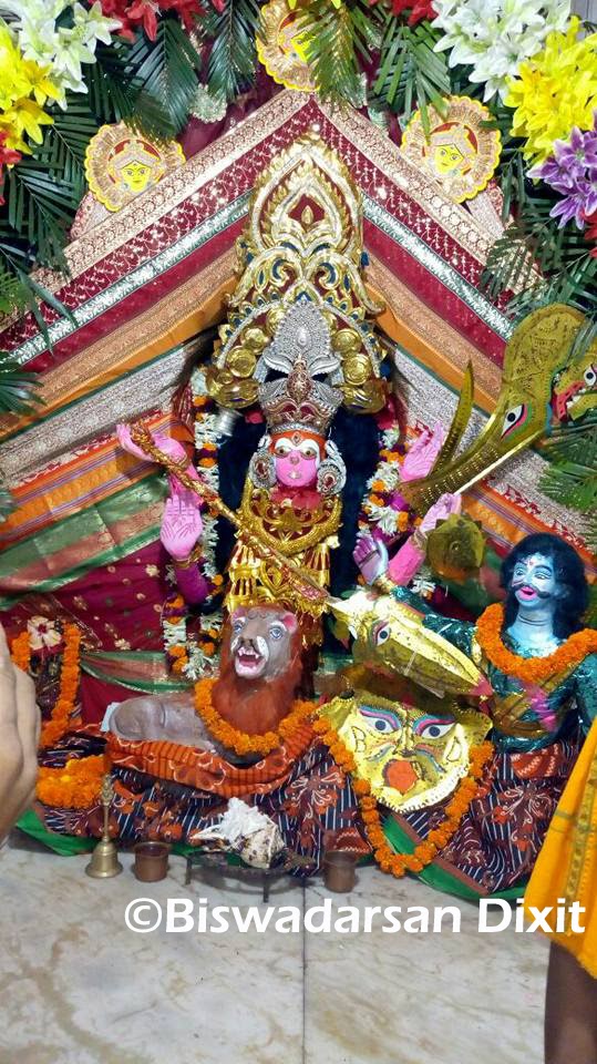 Singhabahini Besha of Maa Bhadrakali