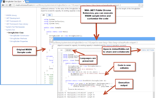 .NET Fiddle