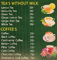 Tea Flavourr menu 2