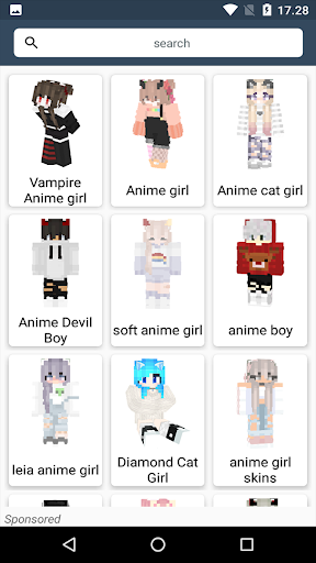 Anime Skin for Minecraft PE