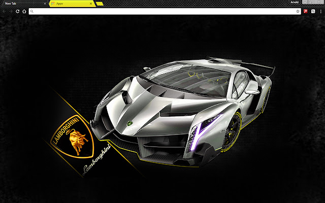 Lamborghini Veneno chrome extension