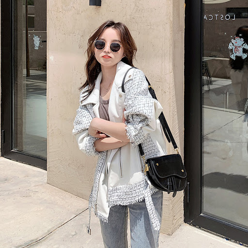 Title 3, Fashionable Korean style loose little net celeb...