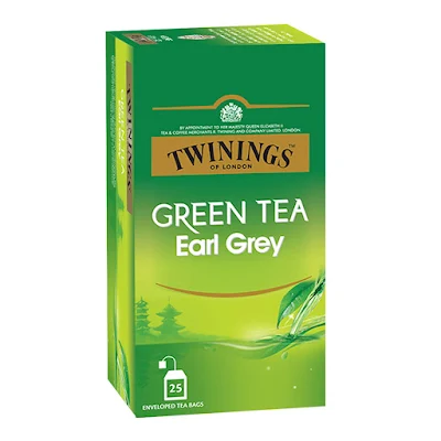 Twinings Green Tea Earl Grey - 50 gm