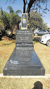 GRAVE CONCERNS: The original tombstone of struggle icon Solomon Mahlangu before it was refurbished by the Tshwane municipality below.