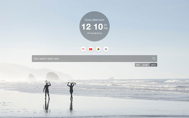 Beach Extension chrome extension