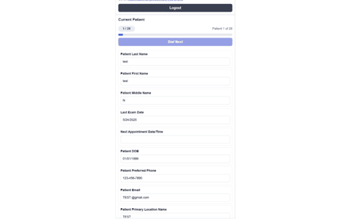 MV Dialer screenshot 4
