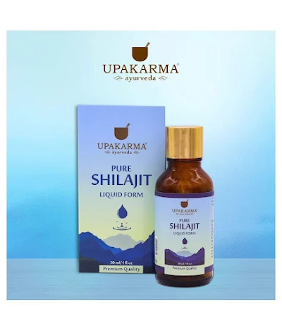 Upakarma Ayurveda Pure Shilajit Resin Form With Safed Musli 20gm