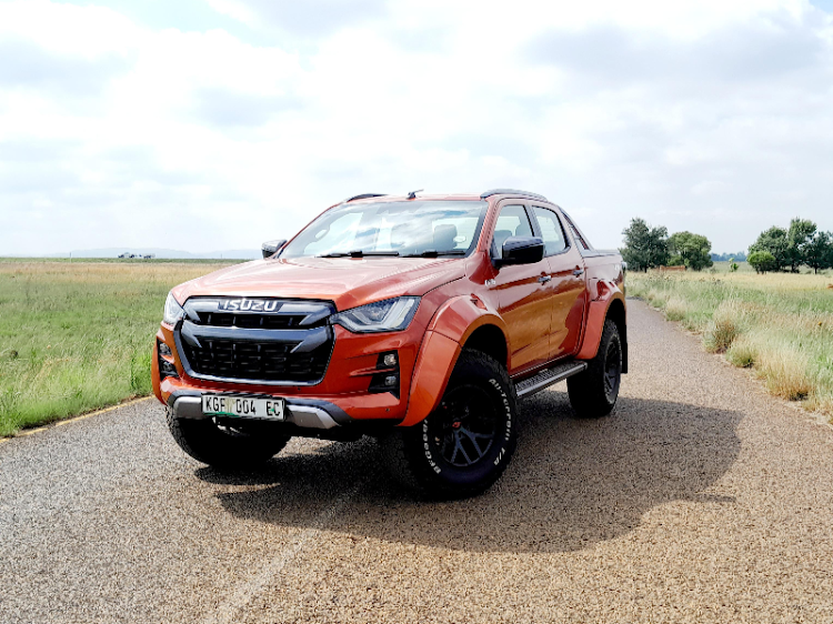 Few double cab bakkies have the rugged all-terrain look of the Isuzu D-Max AT35.