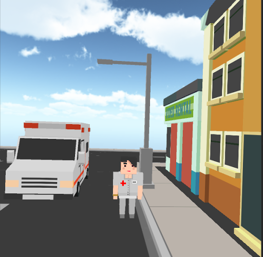 Ambulance Cartoon Simulator