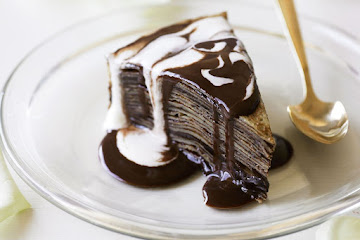 Chocolate crepe cake