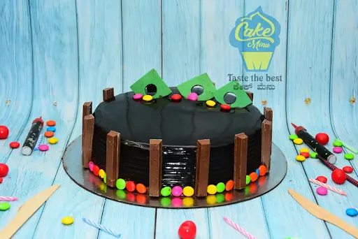 KitKat And Gems Cake