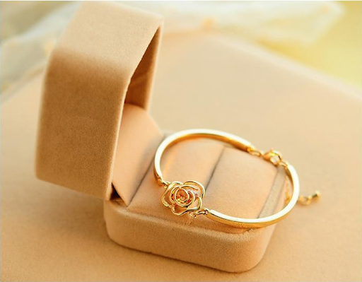 Title 6, Womens Fashion Rose Bracelet Add a touch of fl...