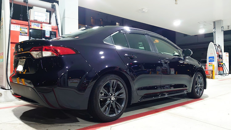 カローラのドライブ・寒い！・おっさんの落書きに関するカスタム事例の投稿画像1枚目