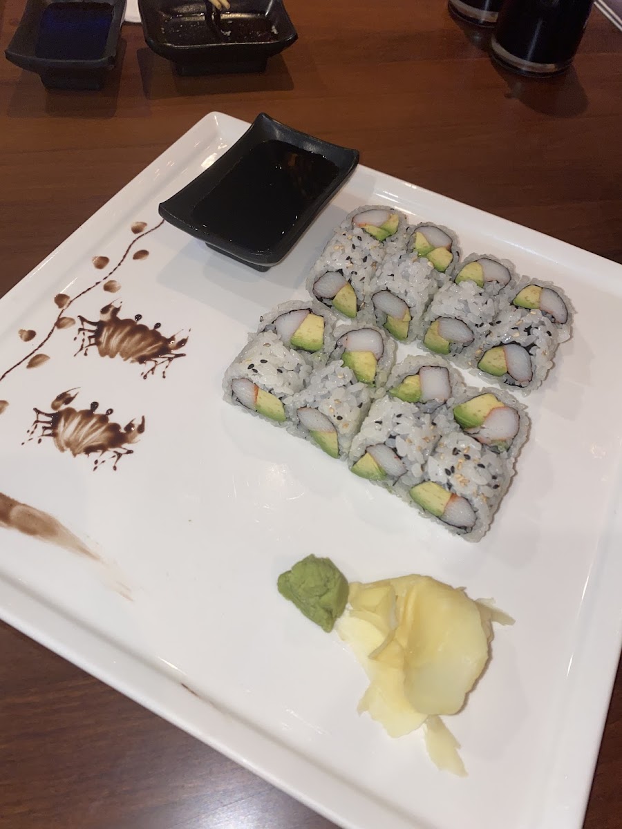 2 california rolls