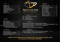 Tea Breakk Cafe menu 1