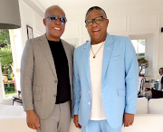 Fikile Mbalula and Julius Malema are friends despite their political differences. 