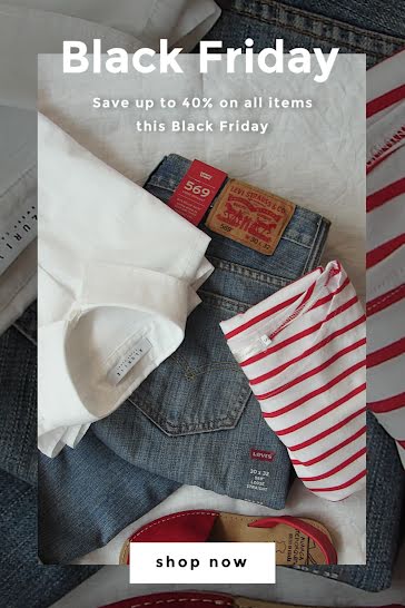 Save 40% Black Friday - Pinterest Pin template