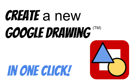 Create a Google Drawing™ small promo image