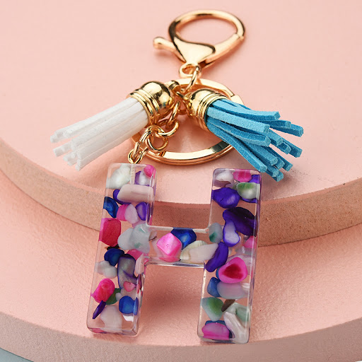 Title 5, Symphony Letter Keychain Personalized Schoolbag...