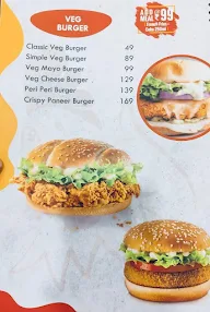 Chicken Affair menu 1