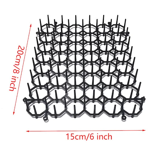 1Pc Cat Mats Anti-Cat Garden Repellent Mat Stimulation Strips Keep Cats Away Safe Plastic Spike Garden Protection Access