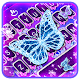 Download Neon Sparkle Butterfly Keyboard Theme For PC Windows and Mac 6.1.4.2019