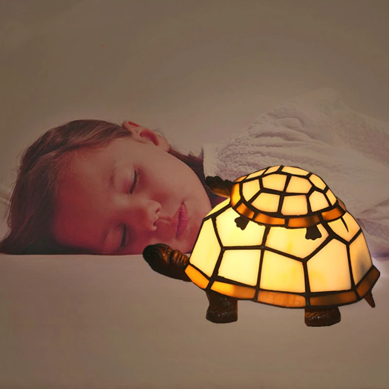 Title 2, Dečija LED noćna lampa sa motivom kornjače, maj...