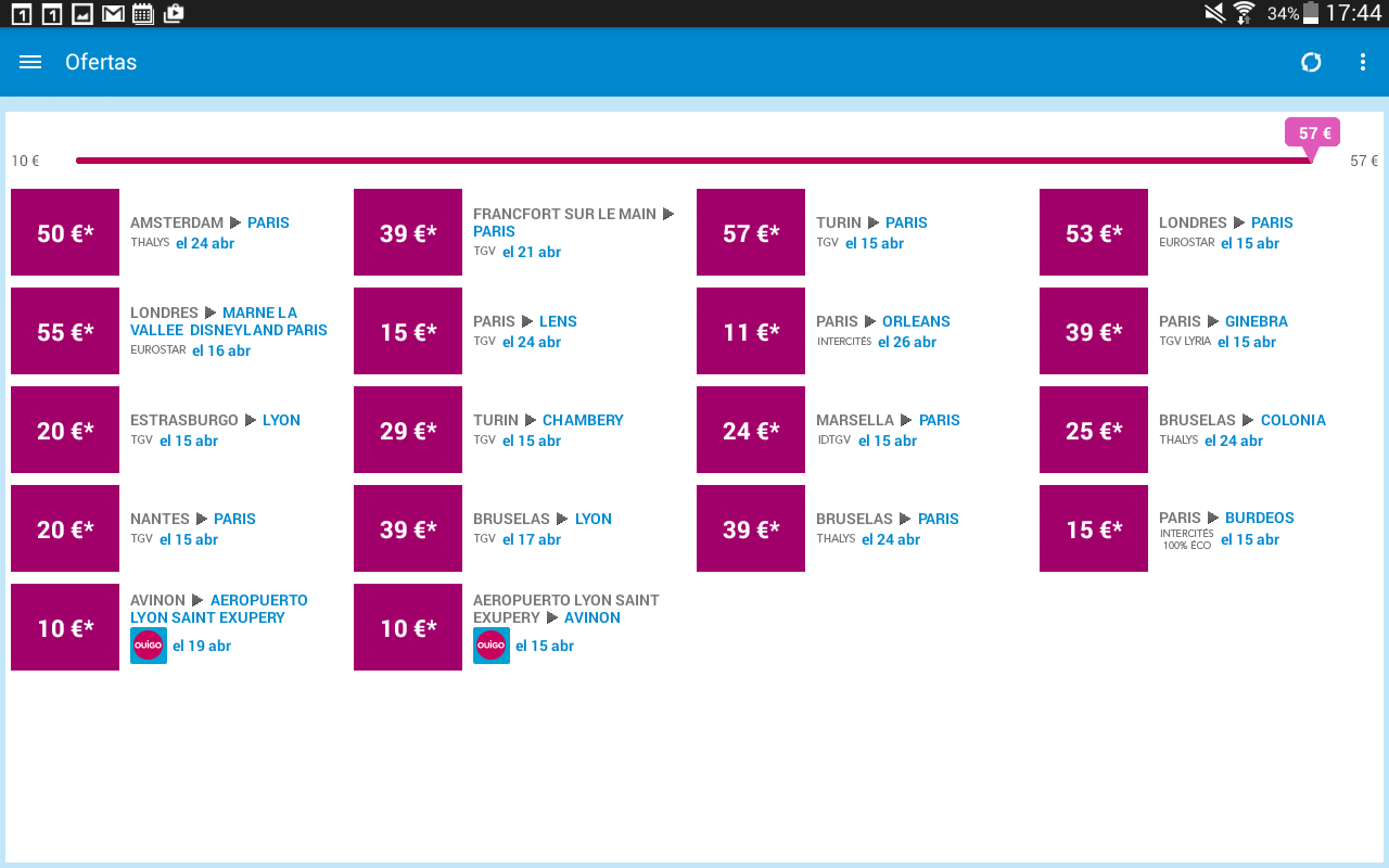 voyages sncf horaires et tarifs