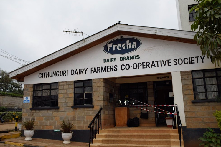 Githunguri Dairy Farmers Co-operative Society facility/GRACE NAISHOO
