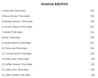 Momoz Kitchen menu 1