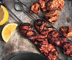 Yogurt-Marinated Chicken Kebabs with Aleppo Pepper Recipe | Epicurious.com was pinched from <a href="http://www.epicurious.com/recipes/food/views/Yogurt-Marinated-Chicken-Kebabs-with-Aleppo-Pepper-353832" target="_blank">www.epicurious.com.</a>