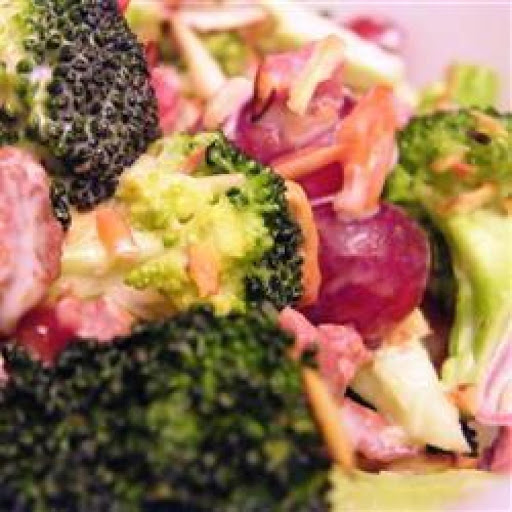 Even broccoli haters will love this salad, and bacon just makes everything taste better!