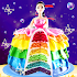 Rainbow Doll Cake bakery Game - DIY Cooking Kids1.0