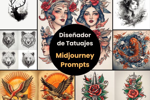 Diseñador de Tatuajes IA Midhourney