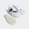 hyke x adidas ah-003 xta sandals footwear white / footwear white / core black