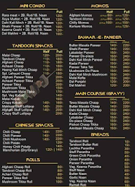 Mr Singh's Tandoori Hut menu 3