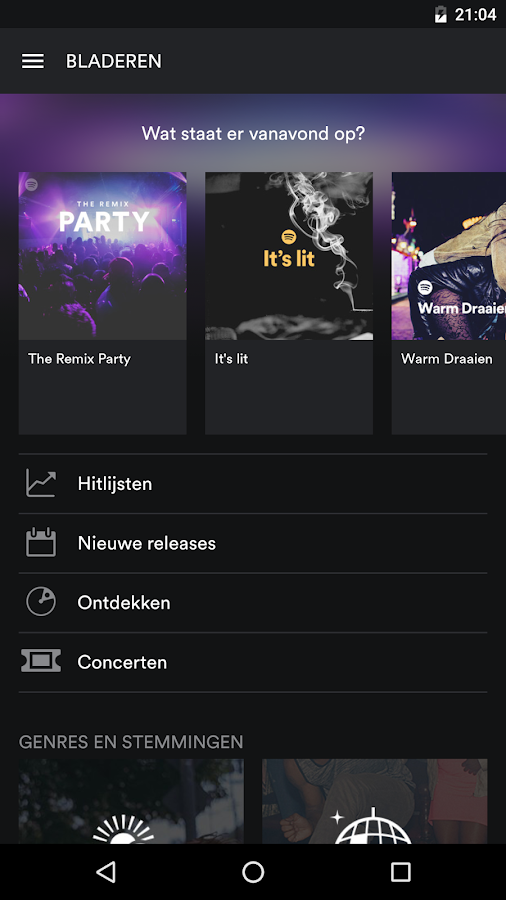 Waar staat download spotify