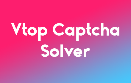 Vtop Captcha Solver chrome extension