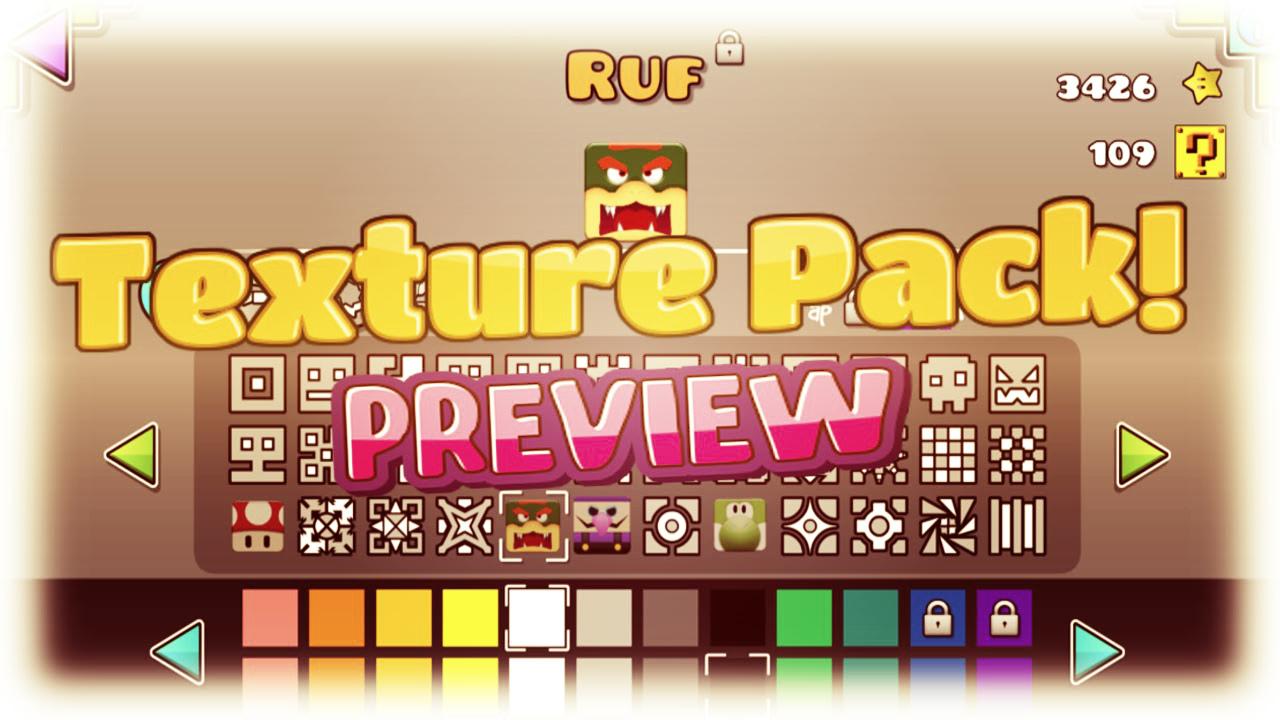 скачать texture pack geometry dash