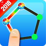 Cover Image of Скачать 1 Line - Draw 1 Stroke By One Touch - Shape Games 1.5 APK