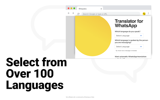 Translator for WhatsApp (Unofficial)