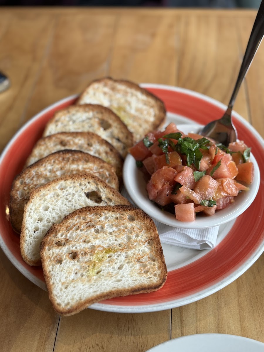 GF bruschetta