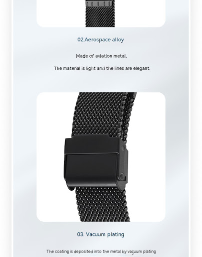 Title 10, Mens Magnetic Watch Quartz Original Band 40mm ...