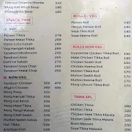 Sher A Punjaab Legendary Since 1979 menu 2