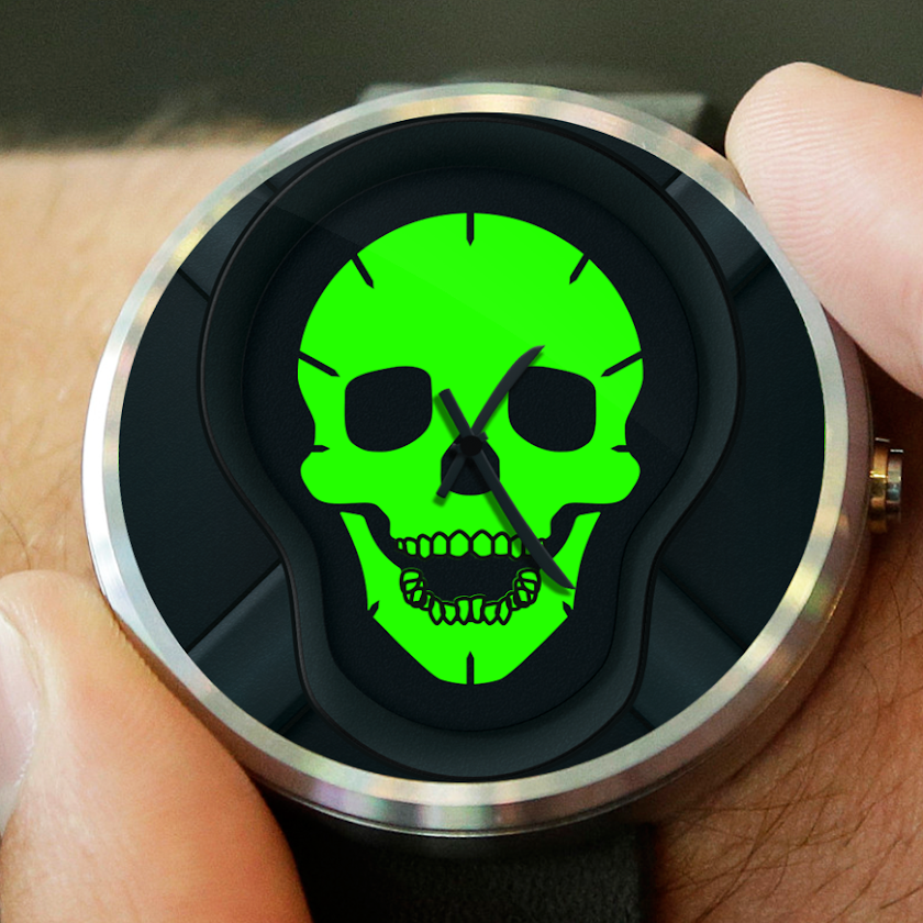 Watch Face - Elegant Skull Screen 1
