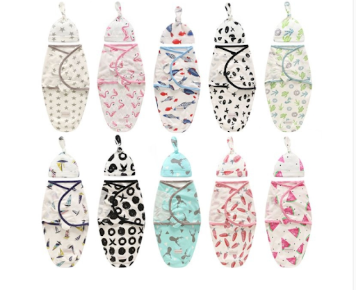 Title 22, Baby Swaddle Blanket Cap Newborn Swaddling Bag ...