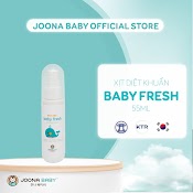 Xịt Diệt Khuẩn, Khử Mùi Cho Đồ Chơi, Bình Sữa, Núm Ti Giả Baby Fresh An Toàn Cho Bé 55Ml - Joona Baby Việt Nam